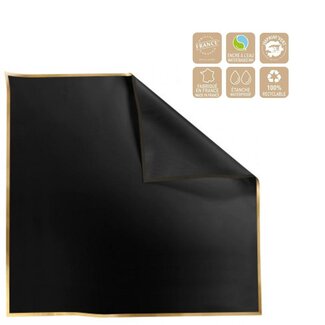 4A Folie Blatt “Cachotier” | Farbe: Schwarz | Länge 70 centimeter | Breite 70 centimeter | Pro 100 Blätter