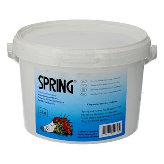 4A Spring Schnittblumennahrung | 1 Messlöffel für 2 liter | Inhalt 2 kilo | Pro Eimer