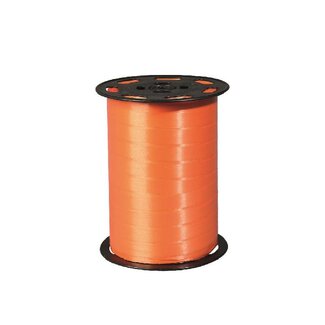 4A Krullint 009 | Kleur: Oranje | Breedte 10 millimeter | Lengte 250 meter | Per rol