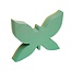 Oasis Vlinder Steekschuim | Kleur: Groen | Lengte 35 centimeter | Breedte 27.5 centimeter | Per vlinder