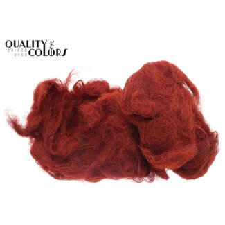 QC Fuzzy Fibre Dekorationswolle | Farbe: Braun | Inhalt 250 gram | Pro Beutel
