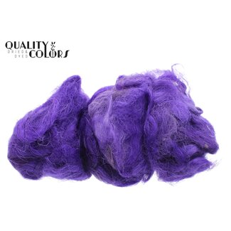 QC Fuzzy fibre 100 gram in poly Purple