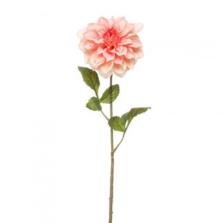 4A Dahlia Kunstbloem | Kleur: Roze | Dahlia Kunstbloemen | Lengte ± 72 centimeter | Per 4 kunstbloemen