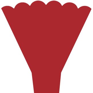 4A Hüllen “Majesty” | Farbe: Rot | Länge 54 centimeter | Breite 44 centimeter | Öffnung 12 centimeter | Pro 50 Hüllen