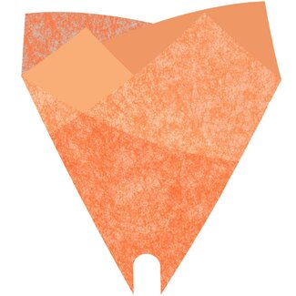 4A PCR Smartsleeve Hüllen “Louise” | Farbe: Orange | Länge 50 centimeter | Breite 44 centimeter | Pro 50 Hüllen