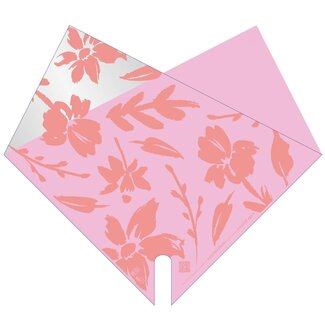 4A Bezüge “Elynn” | Farbe: Rosa | PCR recycelter Kunststoff | Länge 40 centimeter | Breite 40 centimeter | Pro 50 Bezüge