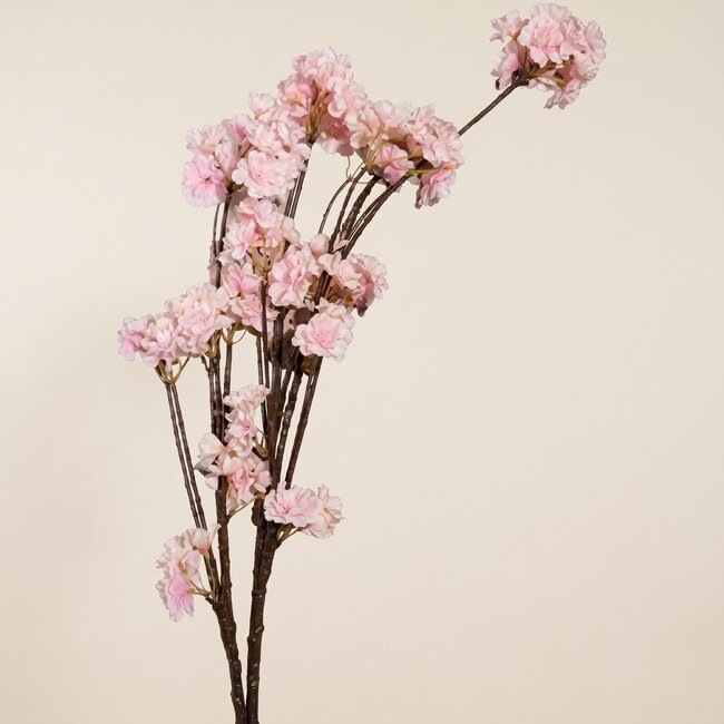 Kersenbloesem Kunstbloem | Kleur: Roze | Prunus kunstbloemen | Lengte ± 135 centimeter | Per kunstbloem