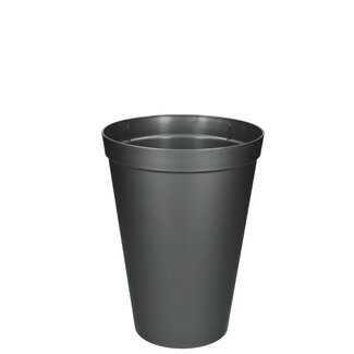 4A Grey Plastic Vase | Diameter 20 centimeter | Height 27 centimeter | Capacity 5 liter | Per vase