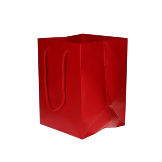 4A Red Gift bag “Olympic” | Length 25 centimeter | Width 18 centimeter | Height 18 centimeter | Per 10 bags