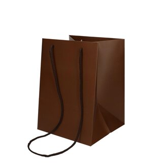4A Dunkelbraun Geschenktasche “Olympic” | Länge 25 centimeter | Breite 18 centimeter | Höhe 18 centimeter | Pro 10 Taschen