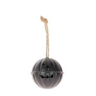 4A Black Halloween Pumpkin Hanger | Diameter 6 centimetre | Height 6 centimetre | Per 10 hangers
