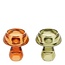 Mixed Colours Mushroom Tealight “Mushroom” | Diameter 6 centimeter | Height 7.5 centimeter | Per 12 tealights
