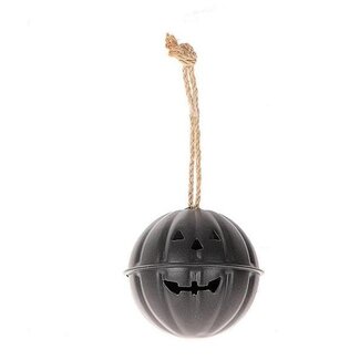 4A Black Halloween Pumpkin Hanger | Diameter 8 centimeter | Height 8 centimeter | Per 9 hangers