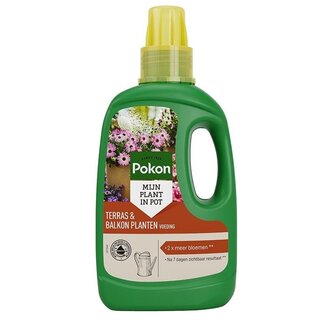 4A Pflege Pokon Terrassen- und Balkon-Pflanzendünger | Inhalt 500 milliliter | Pro Flasche