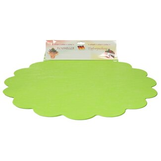 4A Blumella Textiel non woven | Kleur: Groen | Diameter 54 centimeter | Per 25 vellen