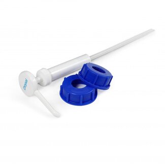 4A Natural White Chrysal Hand Pump | for 5 / 10 / 25 litre bottle | Per hand pump