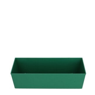 4A Green Plastic Tray | Length 20 centimeter | Width 6 centimeter | Height 8 centimeter | Per 12 trays