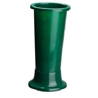 4A Green Plastic Vase “Ideal" | Diameter 22 centimetre | Height 50 centimetre | Per vase