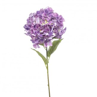 4A Purple Hydrangea Artificial flowers | Artificial Hydrangea | Length ± 90 centimetre | Per 2 stems