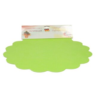 4A Green Textile Blumella non woven | Diameter 44 centimetre | Per 25 sheets