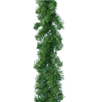 4A Green Decorative Artificial Christmas Garland | Diameter 20 centimeter | Length 270 centimeter | Per garland