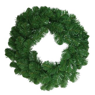 4A Green Artificial Christmas Wreath | Diameter 45 centimetre | Per 2 wreaths