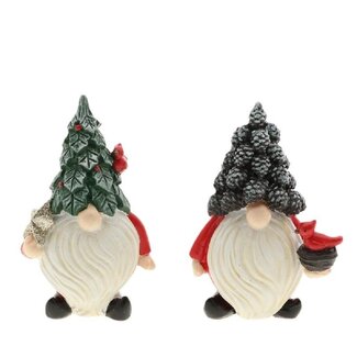 4A Mixed Colours Gnome Assorted Christmas Decoration | Length 9 centimetre | Width 6 centimetre | Height 13.5 centimetre | Per 12 gnomes