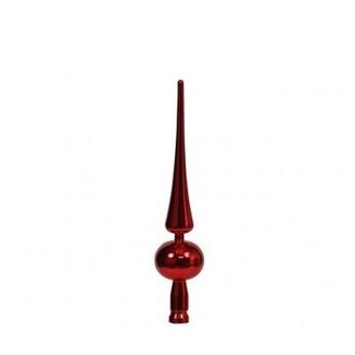4A Red Plastic Christmas tree topper Christmas decoration | Height 28 centimeter | Per topper