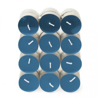 4A Blue scented tealight candles “Sunrise” | Contents 24 tealights | Per box