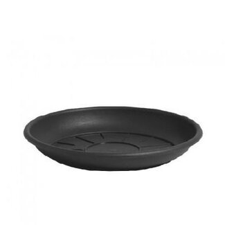 4A Kunststof Waterschotel | Kleur: Zwart | Diameter 22 centimeter | Per 10 schotels