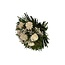 Boeket Droogbloemen “Valencia White” | Kleur: Gemengde Kleuren | Lengte ± 30 centimeter | Met Natuurlijk Witte bloemen | Per boeket