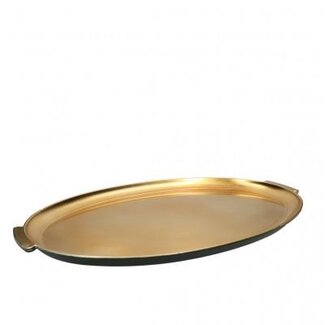 4A Gold-coloured Melamine Christmas Tray Serving Dish | Length 38 centimeter | Width 31 centimeter | Height 2 centimeter | Per 6 dishes