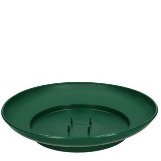 4A Kunststof Schaal | Kleur: Groen | Diameter 27 centimeter | Hoogte 5 centimeter | Per 10 schalen