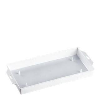4A Kunststof Tray | Kleur: Naturel Wit | Lengte 12.5 centimeter | Breedte 11 centimeter | Hoogte 2.5 centimeter | Per 12 trays