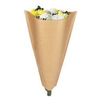 4A Light brown Kraft Flower sleeves | Length 60 centimeter | Width 35 centimeter | Height 10 centimeter | Contents 800 sleeves | Per box