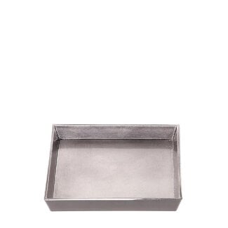 4A Silver-coloured Plastic Melamine Bowl | Diameter 12 centimeter | Height 2 centimeter | Per 12 bowls