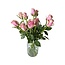 Fresh pink roses "Athena Royal Pink Ash" | ↕ 60 cm | Ø 5.5 per rose | Per 10 roses