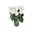 Frische weiße Rosen "Count Down Pure White" | ↕ 60 cm | Ø 5.5 pro Rose | Pro 10 Rosen