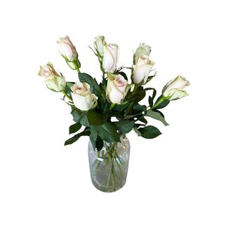 Freshy Fresh pink roses "Soft Pink Athena" | ↕ 60 cm | Ø 5.5 per rose | Per 10 roses