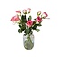 Fresh cherry-coloured roses "Glow Cerise" | ↕ 60cm | Ø 5.5 cm per rose | Per 10 roses