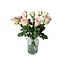 Fresh cream-pink roses "Esperance Pink Cream" | ↕ 60cm | Ø 5.5 per rose | Per 10 roses