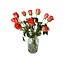Fresh orange roses "Patz Orange" | ↕ 60 cm | Ø 5.5 cm per rose | Per 10 roses