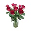 Frische rote Rosen "Explorer Deep Red" | ↕  60cm | Ø 5.5 pro Rose | Pro 10 Rosen bestellbar