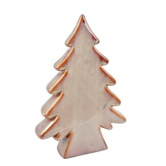 4A Brown Christmas tree | Christmas decoration | Length 18 centimeter | Width 5 centimeter | Height 26.5 centimeter | Per 2 Christmas trees