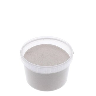4A Cream-coloured Decorative Sand | Diameter 0.1 - 0.5 millimeter | in resealable bucket | Contents 3 liter | Per bucket