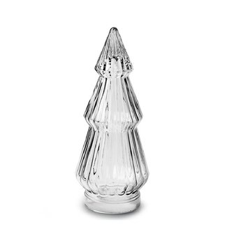 4A Transparent Green Nordmann Christmas Tree | Christmas Decoration | Diameter 9 centimeter | Height 23 centimeter | Per 12 Christmas trees
