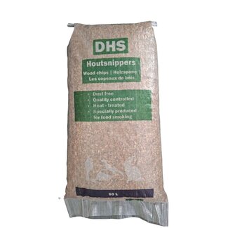 4A Brown Decorative Wood Chips | Diameter 8 millimetre | Contents 60 litre | Per bag