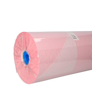 4A Light pink and White Paper Roll | Width 50 centimetre | Weight 50 gram/m² | Weight 10 kilo | Per roll