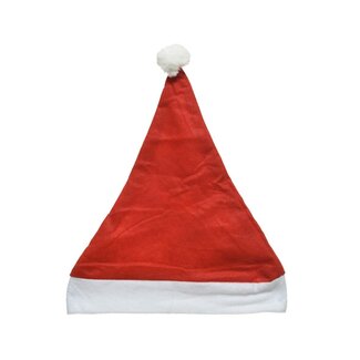 4A Red Santa Hat with Pompom | Christmas Decoration | Per 12 Santa Hats