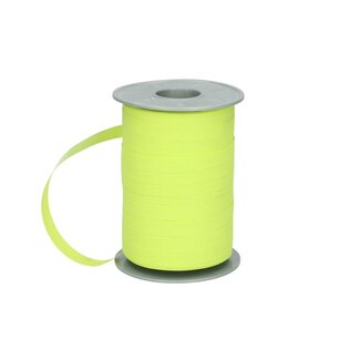 4A Light Green Yellow Matte Curling Ribbon Colour 027 | Width 10 millimetre | Length 200 metre | Per roll